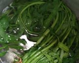 Foto langkah ke 2 dari resep Pelecing kangkung khas Bali ala Emak Kembar.