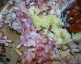 A picture of step 7 of Chicken with roasted jalapeno and pickled onion.