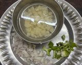 A picture of step 1 of Capsicum Pulao.