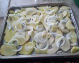 Foto del paso 4 de la receta: Perniles de pollo con papas al horno