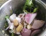 A picture of step 2 of Quick baingan curry.