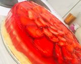 Epres fehércsokoládés torta recept fázis 6 fotója