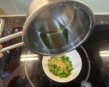 Hình bước làm 2 của món Cá mú hấp xì dầu