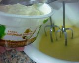 Foto del paso 2 de la receta: Budín con yogurt de pera