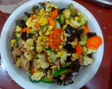 Foto langkah ke 6 dari resep Babi Moo Shu (Moo Shu Pork).