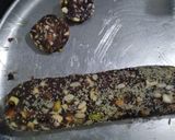 A picture of step 10 of Dates and dryfruits roll.