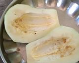 A picture of step 1 of Papaya chutney.
