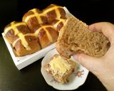 Foto del paso 10 de la receta: "Hot Cross Buns", {bollitos de Pascua, en panificadora}