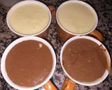 Gâteau au étages choco vanille étape de la recette 1 photo