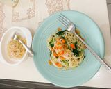 Foto langkah ke 2 dari resep Aglio Olio suka suka.