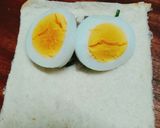 Hình bước làm 2 của món Bánh sandwich nướng nhân mặn