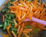 Foto langkah ke 2 dari resep Acar Kuning (Buncis, Wortel, Timun).