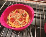 Une image de l'étape 8 de Flans aux tomates cerises.