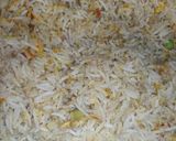 A picture of step 6 of Chicken Egg fried rice.
