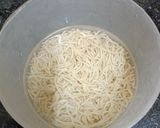 A picture of step 1 of Colourful Schezwan Noodles.