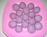 Foto langkah ke 3 dari resep 28.KLEPON UBI UNGU.