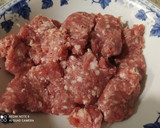 Foto del paso 1 de la receta: Albóndigas con salsa de tomate, rápida y para celíacos