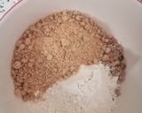 A picture of step 17 of Coconut berry pudding with Apple crumble Vegan.