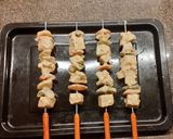 A picture of step 6 of Barbeque veg platter.