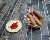 Foto langkah ke 6 dari resep Sote goreng (sosis telur goreng).