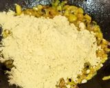 A picture of step 3 of Roasted gram Bhorta.