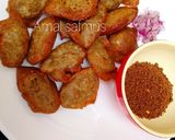 A picture of step 6 of Yar tsala (millet balls).