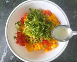 A picture of step 1 of Tota puri Mango Salsa.