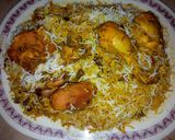 A picture of step 1 of Biryani.