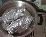 A picture of step 5 of Steam chicken.