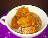 Foto langkah ke 4 dari resep Semur tempe campur.