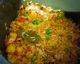 A picture of step 4 of Soya Pea Pulao (Soya Matar Pulao Recipe).