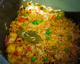 सोया मटर पुलाव(soya matar pulao recipe in hindi) रेसिपी चरण 4 फोटो