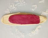 Foto del passaggio 2 della ricetta Pane alle rose con barbabietola e olio evo, cottura airfryer 🌷
