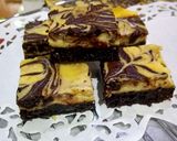 Foto langkah ke 9 dari resep Brownies cream cheese mudah.