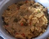 A picture of step 7 of Rava Khichdi.