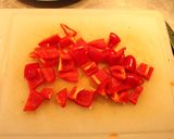 Foto del paso 5 de la receta: Tranquilissserrr, con pollo y demasesss