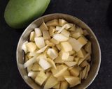 A picture of step 1 of Aam Panna.