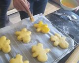 Une image de l'étape 7 de Recette Männele ou Manalas :Brioche en forme de bonhomme.