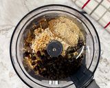 A picture of step 2 of Energy Bites with Dates.