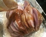 A picture of step 4 of Baked Spiral Ham and Honey Mustard Glaze.
