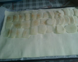 Foto del paso 1 de la receta: Empanada de manzana con beicon y queso