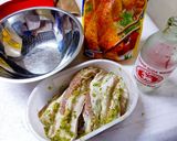 รูปขั้นตอนการทำที่ 2 ของ หมูสามชั้นชุบแป้งทอด