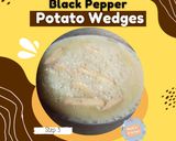 Foto langkah ke 3 dari resep Black Pepper Potato Wedges.