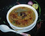 A picture of step 8 of Panchmail Dal.