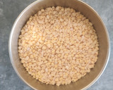 A picture of step 1 of Palak moong dal.