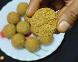 मूंगफली लड्डू (moongfali Ladoo recipe in Hindi) रेसिपी चरण 6 फोटो