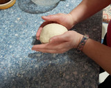 Foto del paso 4 de la receta: Rosca de bacon y queso con amasado tradicional 😋