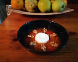 Foto del paso 2 de la receta: Caqui bio con queso fresco sin lactosa - muy fácil