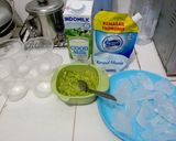 Foto langkah ke 1 dari resep Es Pokat Kocok Original.