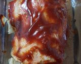 Foto del paso 4 de la receta: Pechito de cerdo a la barbacoa con papas cuña